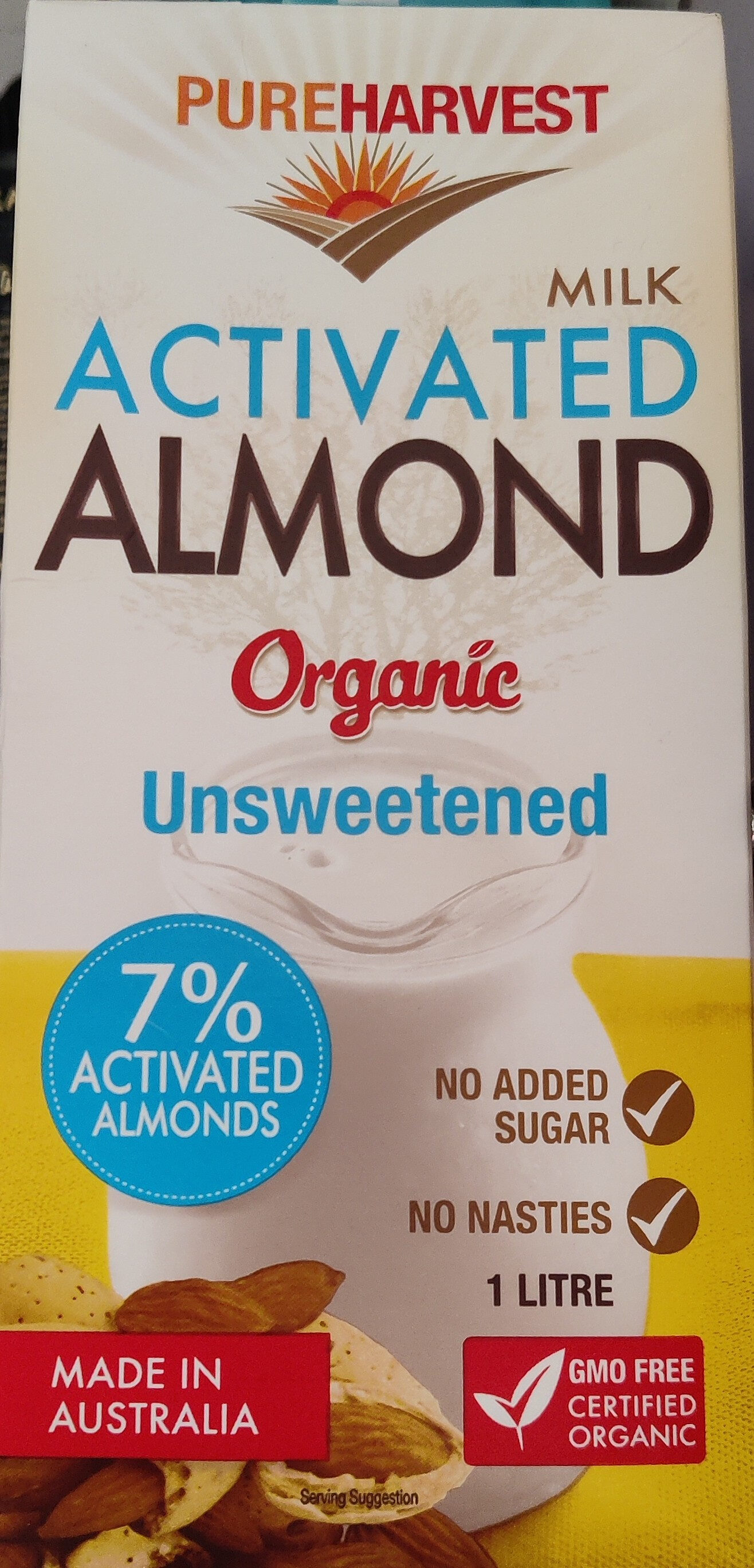 Unsweetened Activated Almond Milk - 产品 - en