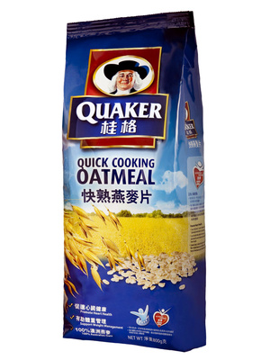 Quaker Quick Cooking Oatmeal - 成分 - zh